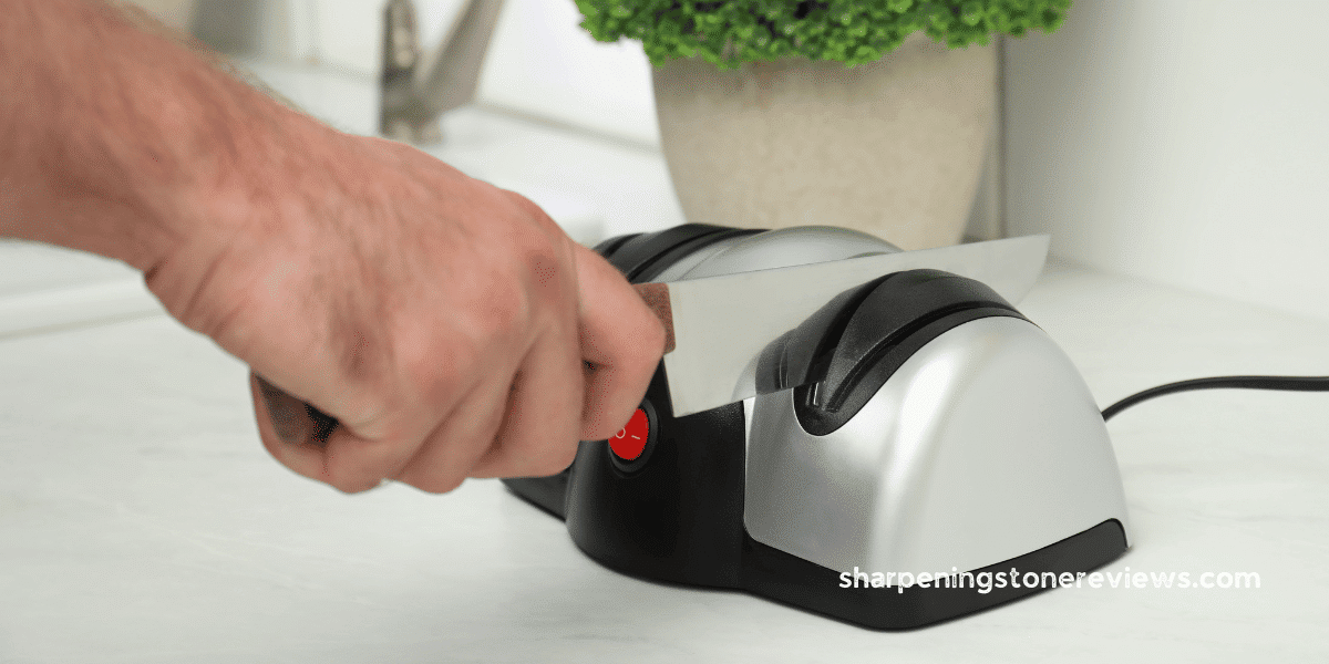 A Step By Step Guide On How To Use An Electric Knife Sharpener