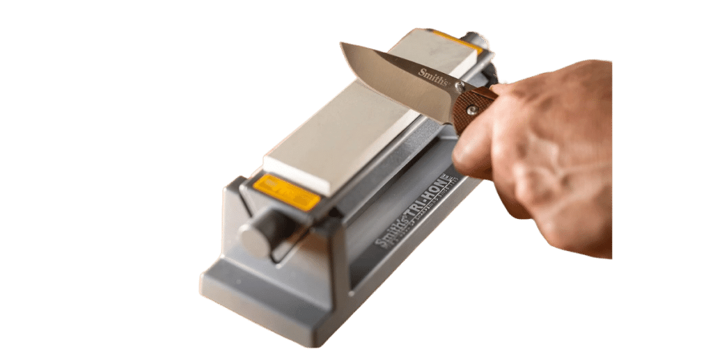 Knife Sharpening Made Easy With The Smiths Tri6 Arkansas Tri Hone Stone Sharpening System A Review 3